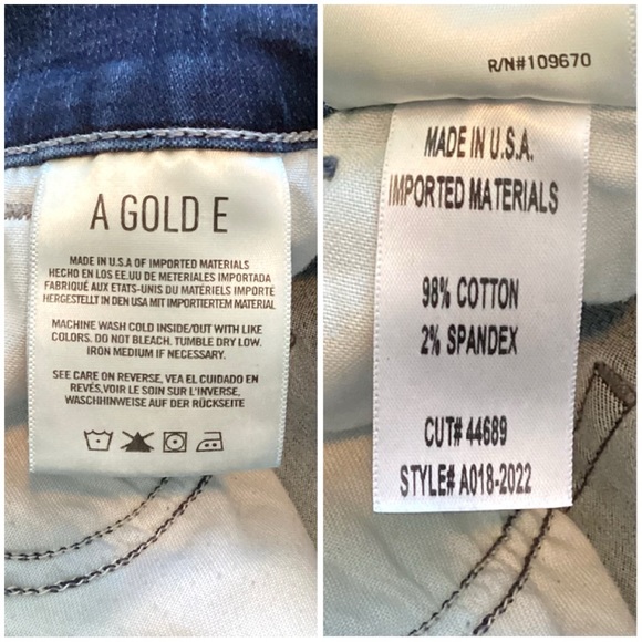 \Agolde\ Sophie High Rise Skinny Crop - Picture 14 of 14